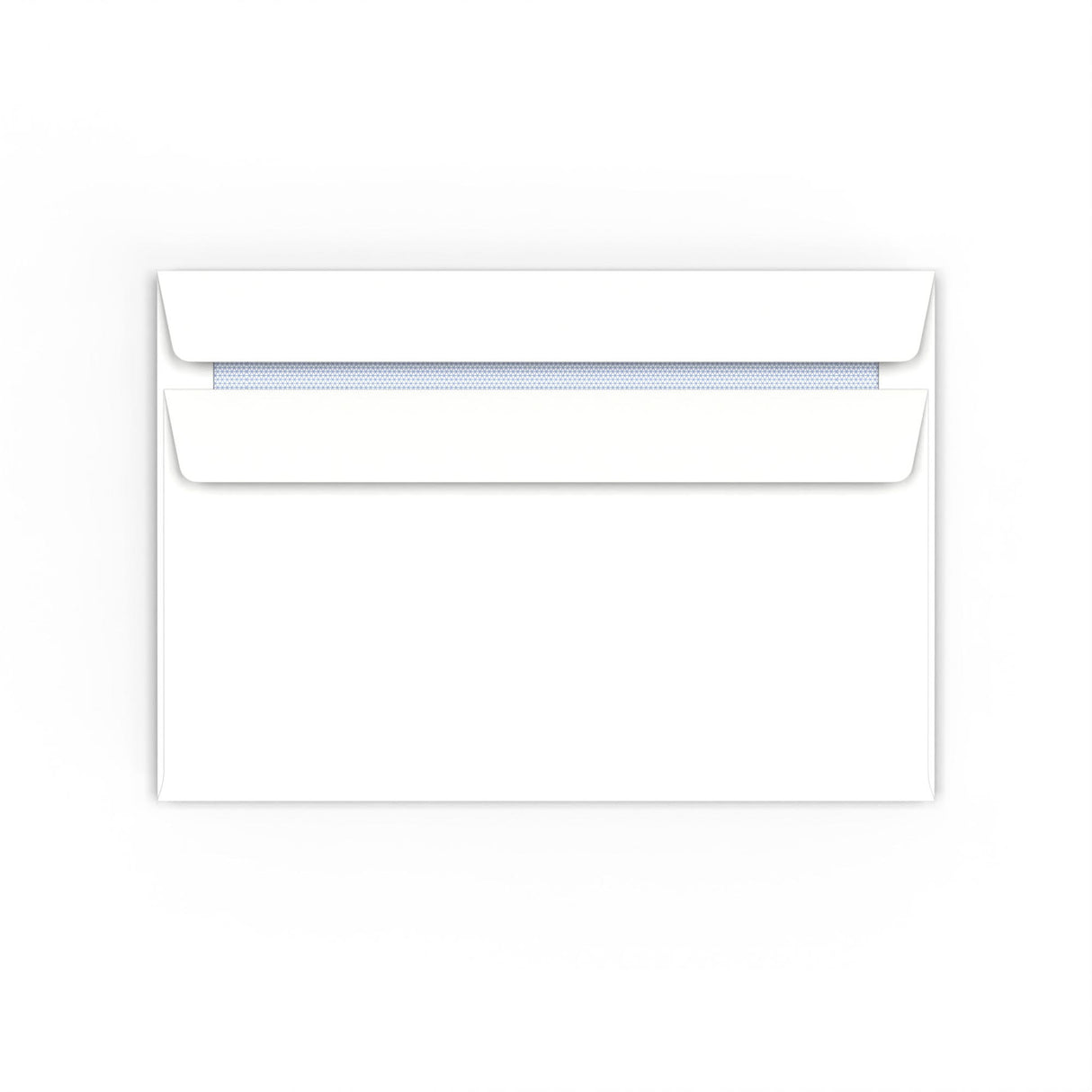 Enveloppe blanche avec impression intérieure – fenêtre 114x162 mm (C6)
