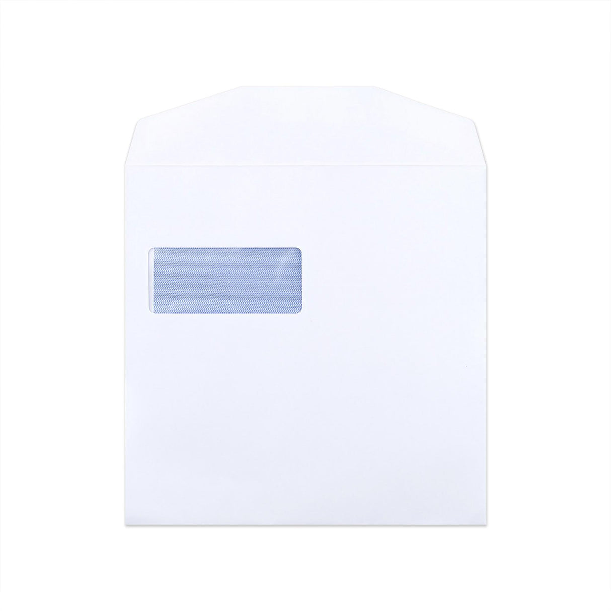 Enveloppe blanche à fenêtre 220x220 mm