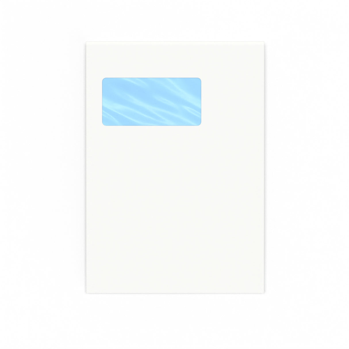 Enveloppe blanche à fenêtre verticale 229x162 mm (C5)