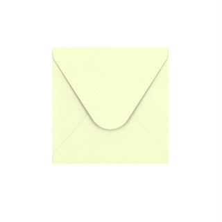 Enveloppe Ivoire avec effet martelé 110 x 110 mm