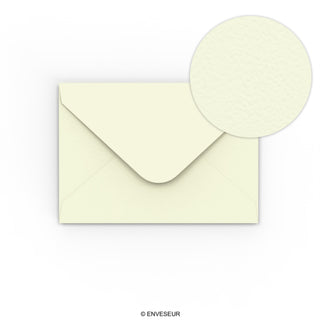 Enveloppe Ivoire avec effet martelé 114x162 mm (C6)