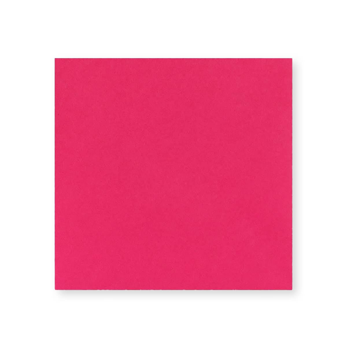 Enveloppe rose fuchsia 130x130 mm