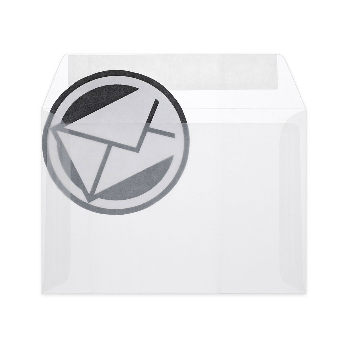 Enveloppes colorées en papier calque