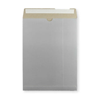 Enveloppe argent tout en carton 324x229 mm (C4)