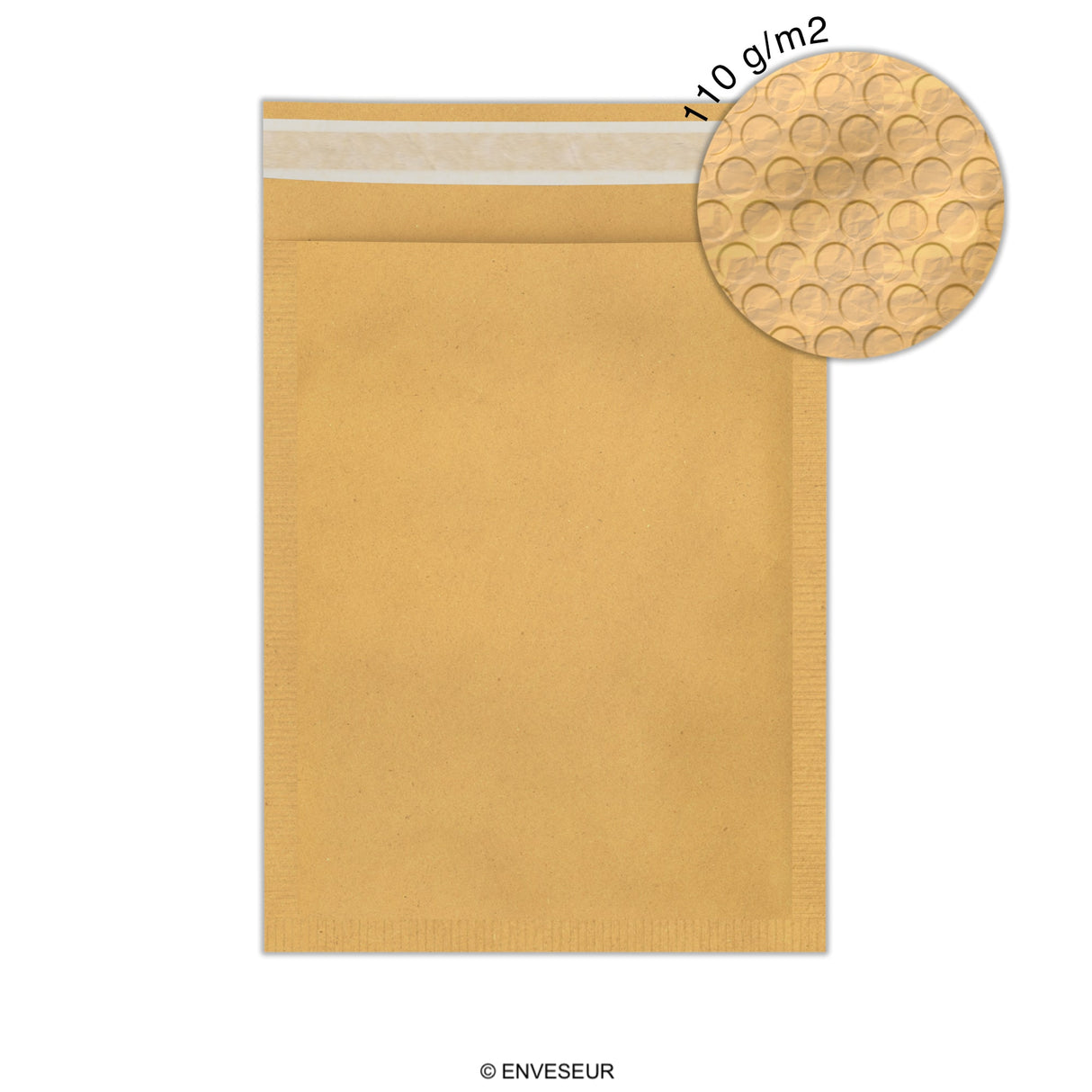 Sachets à bulles kraft