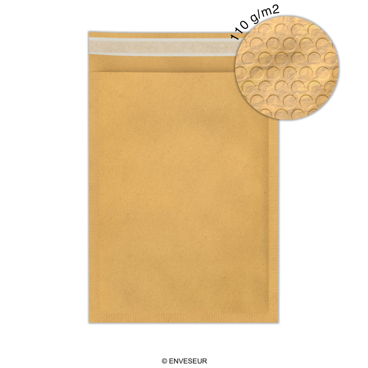 Sachets à bulles kraft
