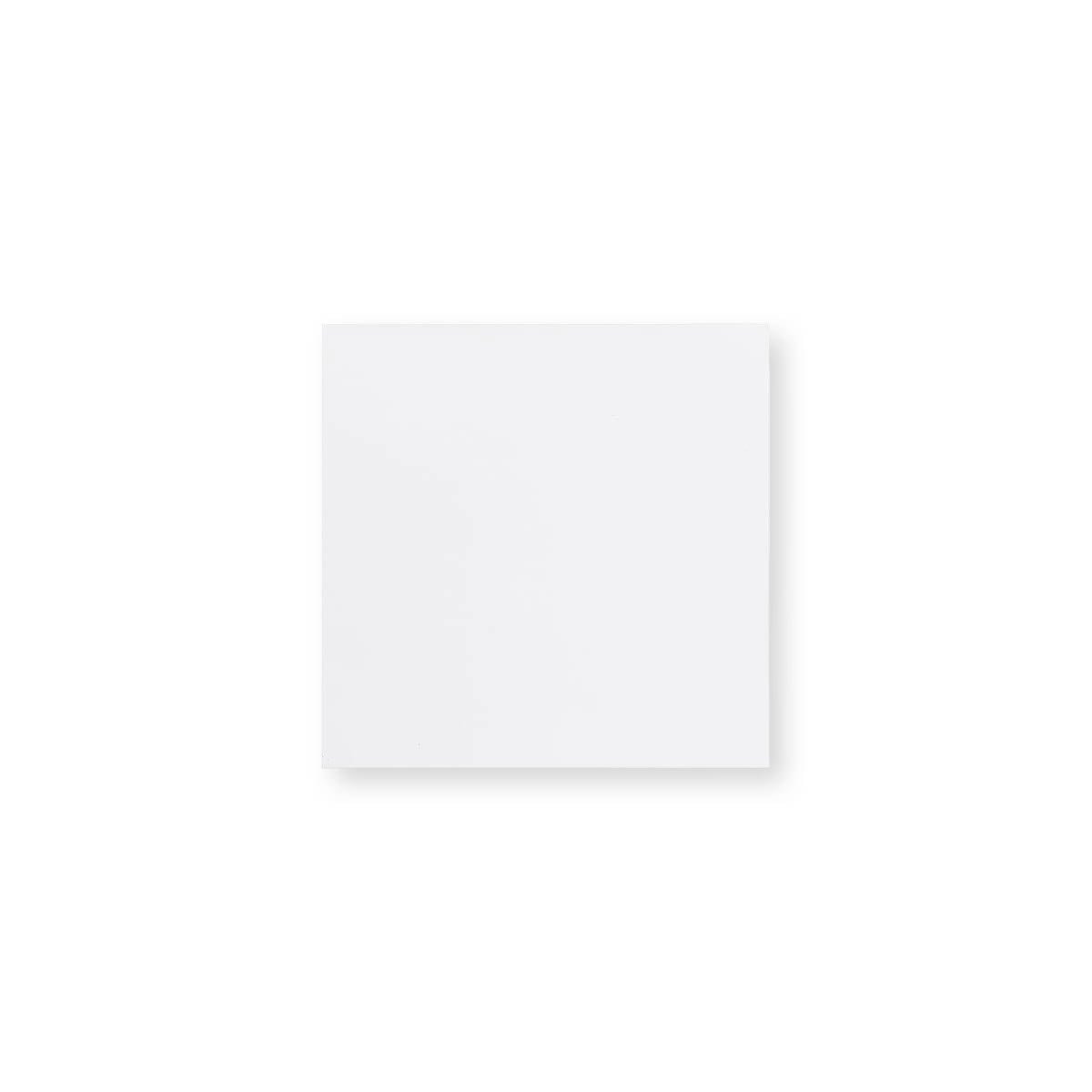 Enveloppe blanche - Rabat Droit 110x110 mm