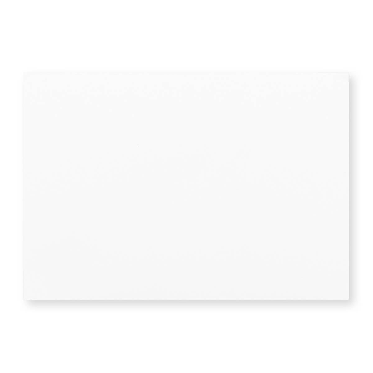 Enveloppe blanche - Rabat Pointu 111x157 mm