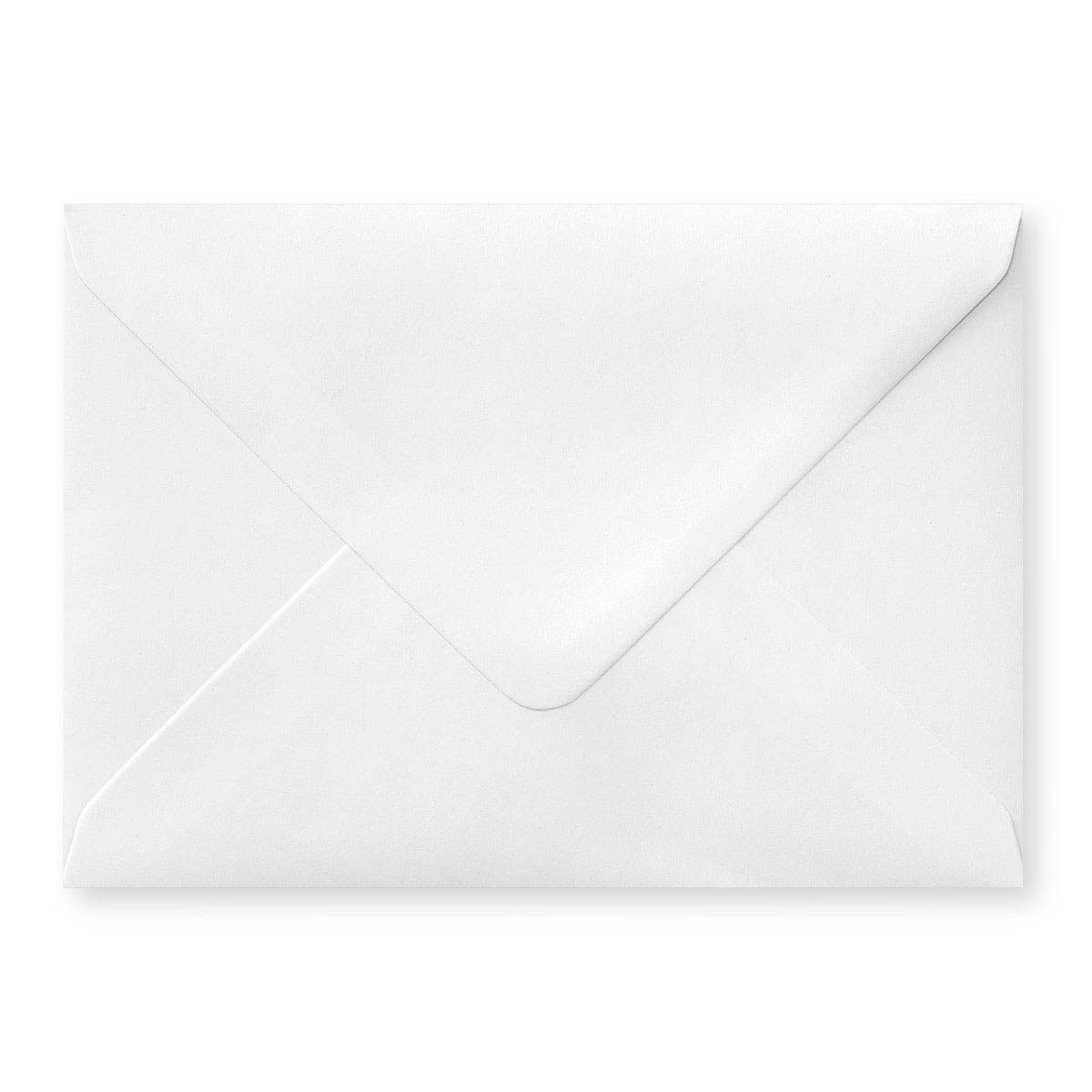 Enveloppe blanche - Rabat Pointu 133x184 mm