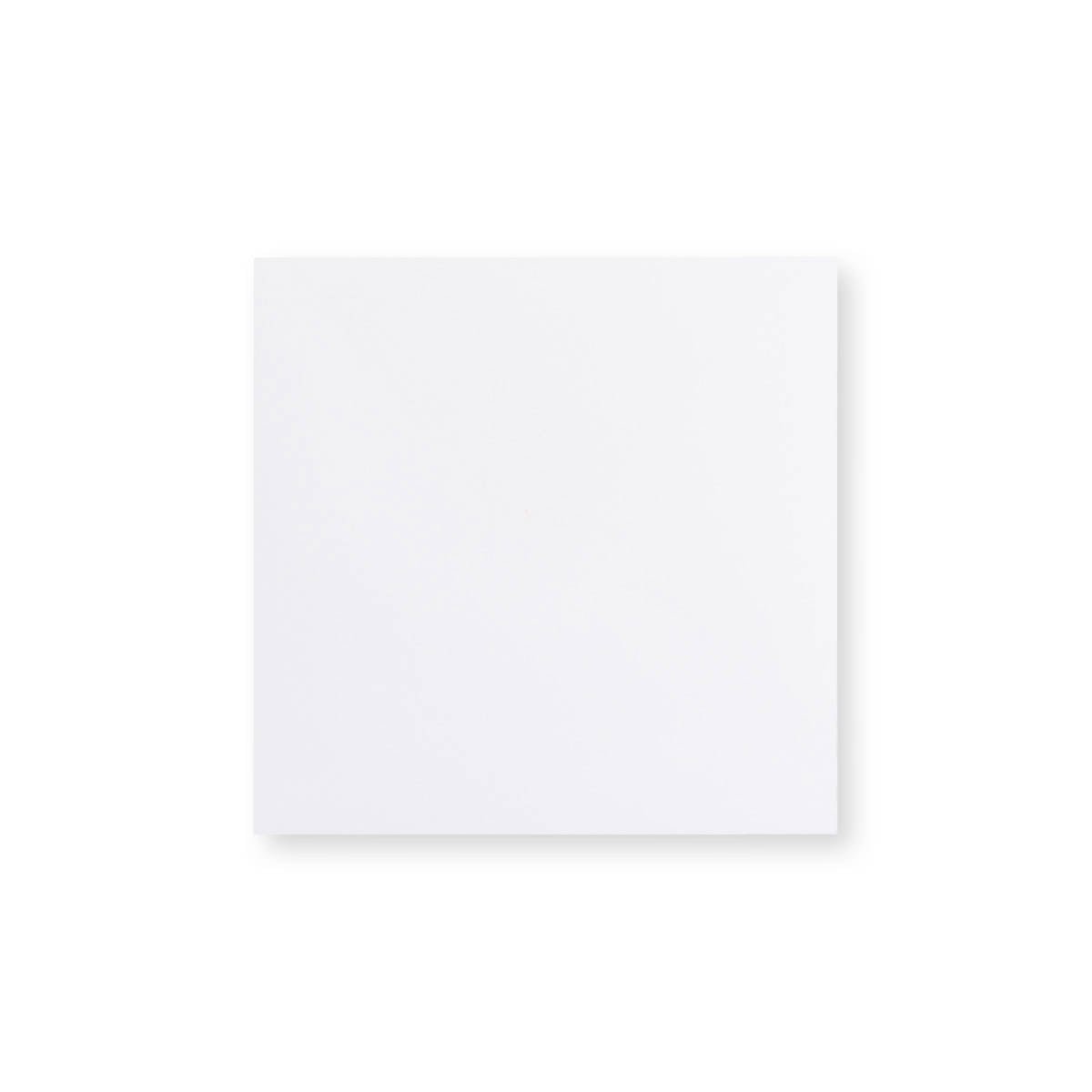Enveloppe blanche - Rabat Pointu 155x155 mm