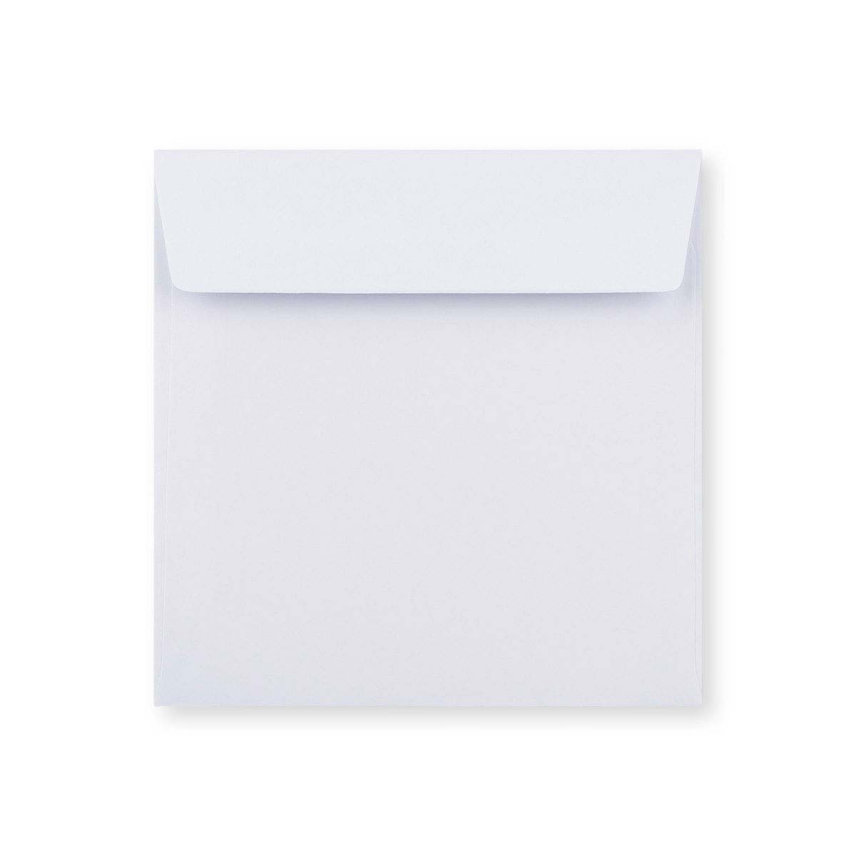 Enveloppe blanche - Rabat Droit 170x170 mm