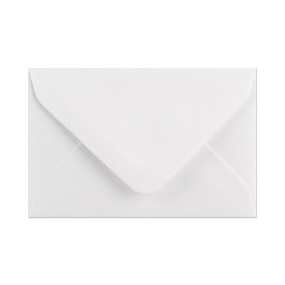 Enveloppe blanche - Rabat Pointu 62x94 mm
