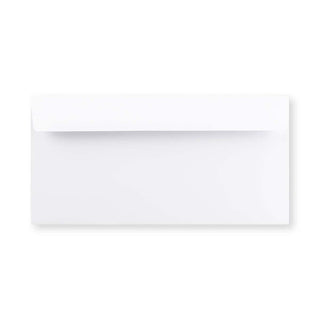 Enveloppe blanche 110x220 mm (DL)