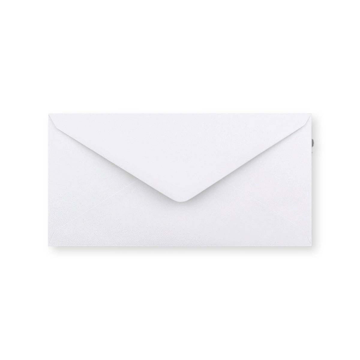 Enveloppe blanche - Rabat Pointu 110x220 mm (DL)