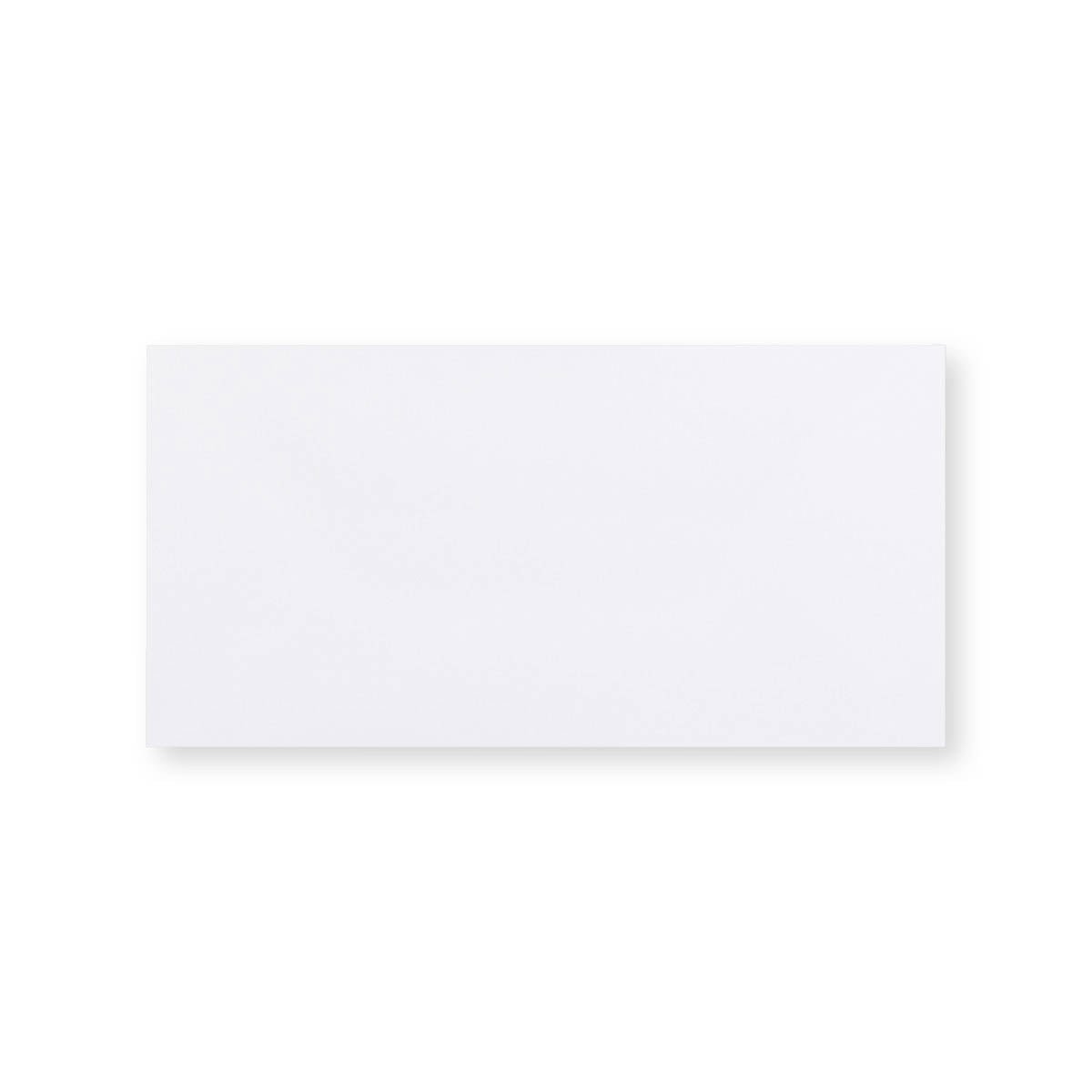 Enveloppe blanche - Rabat Pointu 110x220 mm (DL)