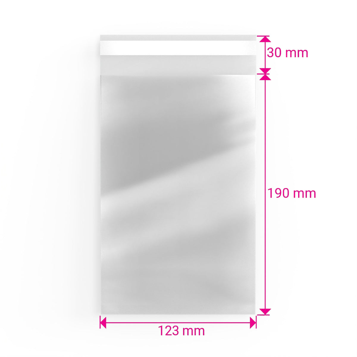 Sacs en cellophane non doublés (OPP)