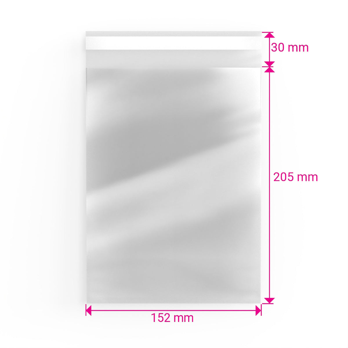 Sacs en cellophane non doublés (OPP)
