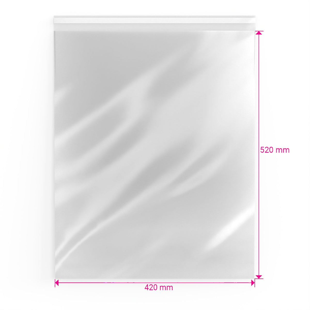 Sacs en cellophane non doublés (OPP)