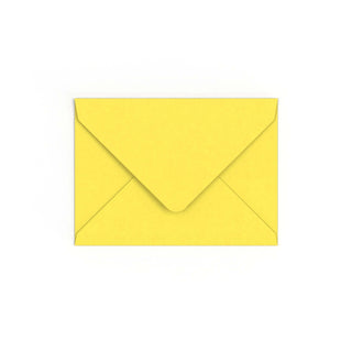 Enveloppe jaune tournesol 133x184 mm