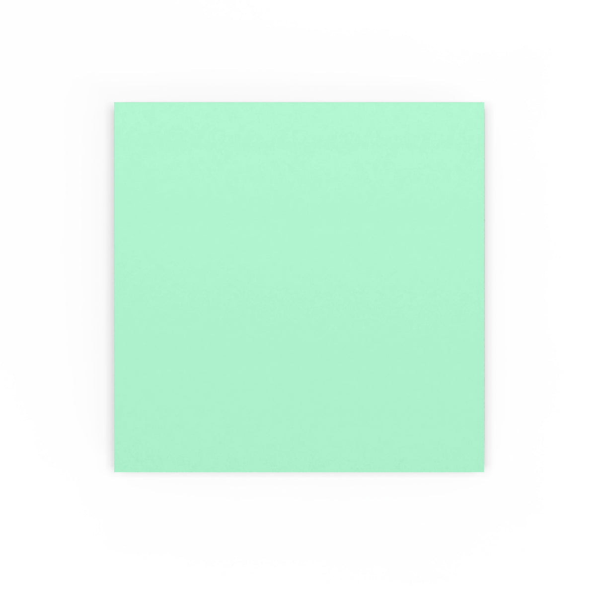 Enveloppe vert jade 155x155 mm
