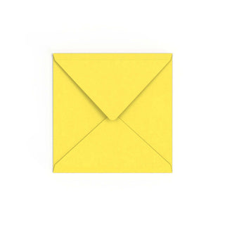 Enveloppe jaune tournesol 155x155 mm