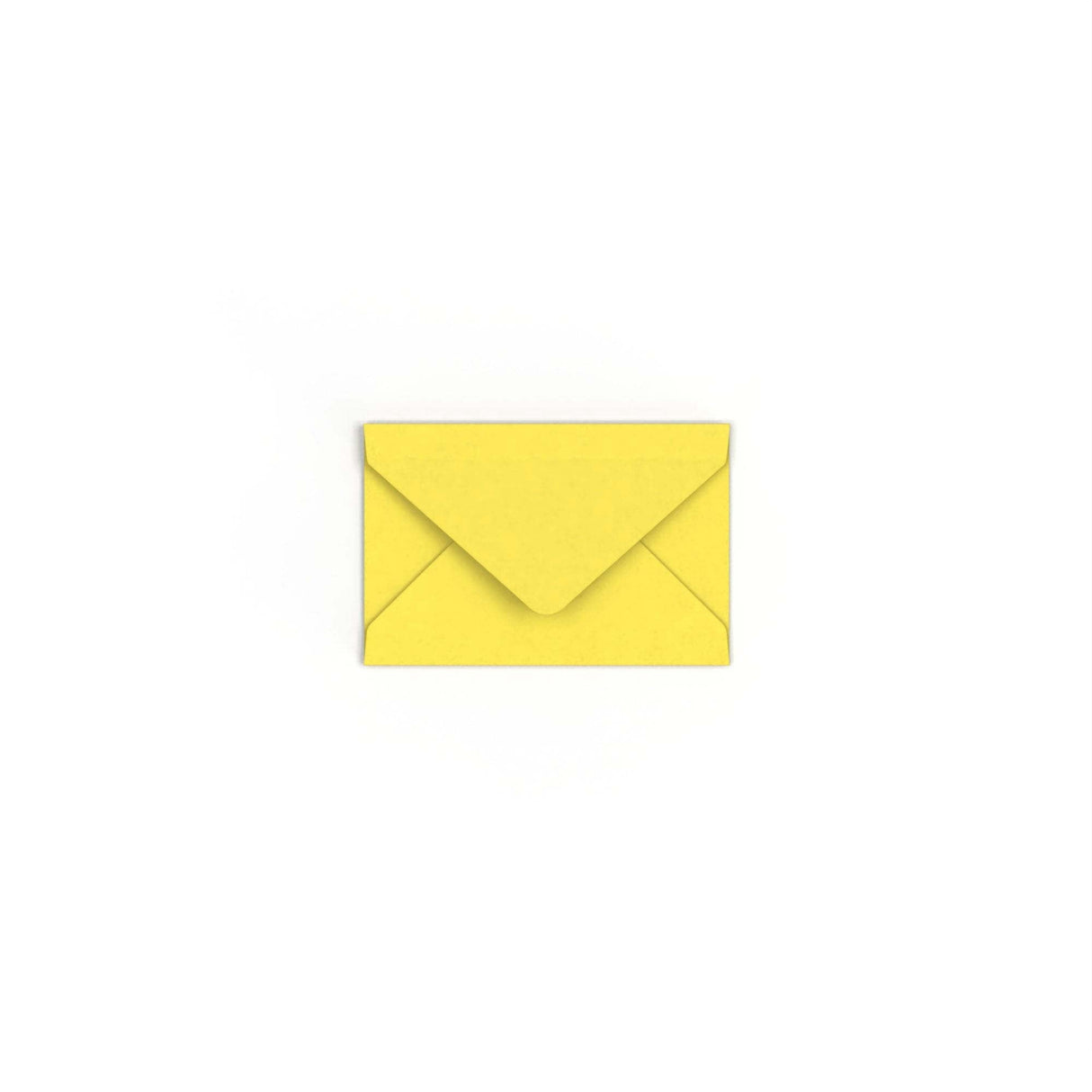 Enveloppe jaune tournesol 62x94 mm