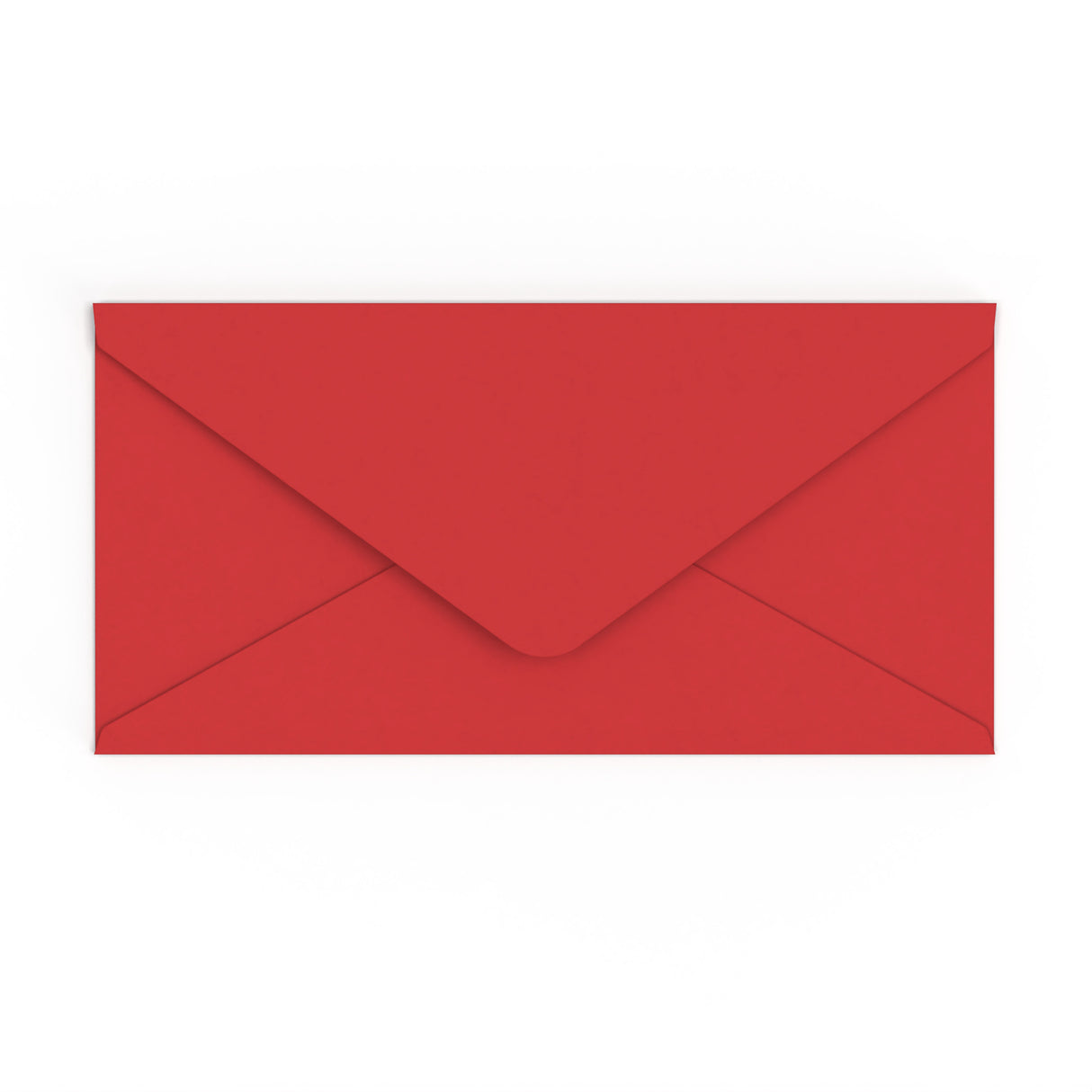 Enveloppe rouge cerise 110x220 mm (DL)