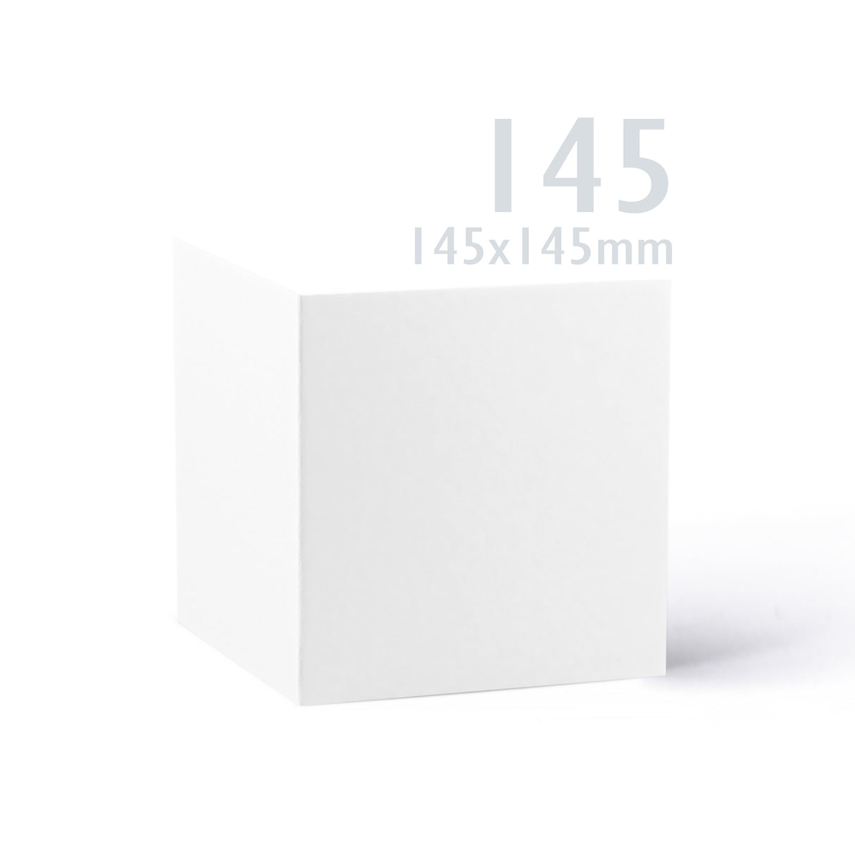 Cartes 300 g/m² et enveloppes blanches 100g/m² à texture lisse – lot