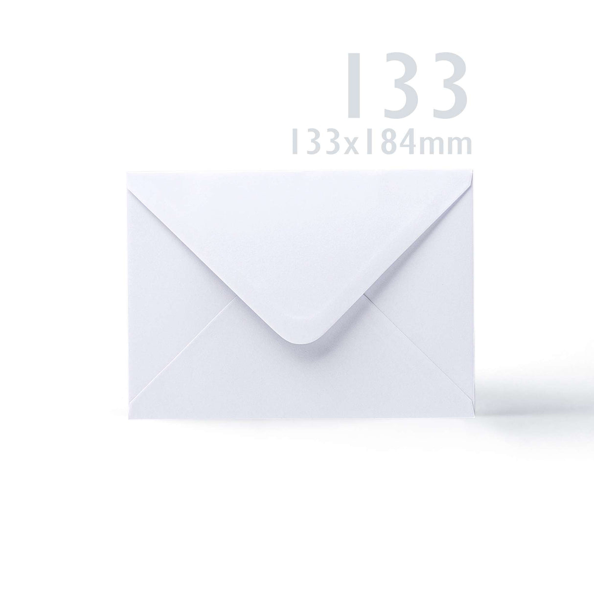 Cartes 300 g/m² et enveloppes blanches 100g/m² à texture lisse – lot