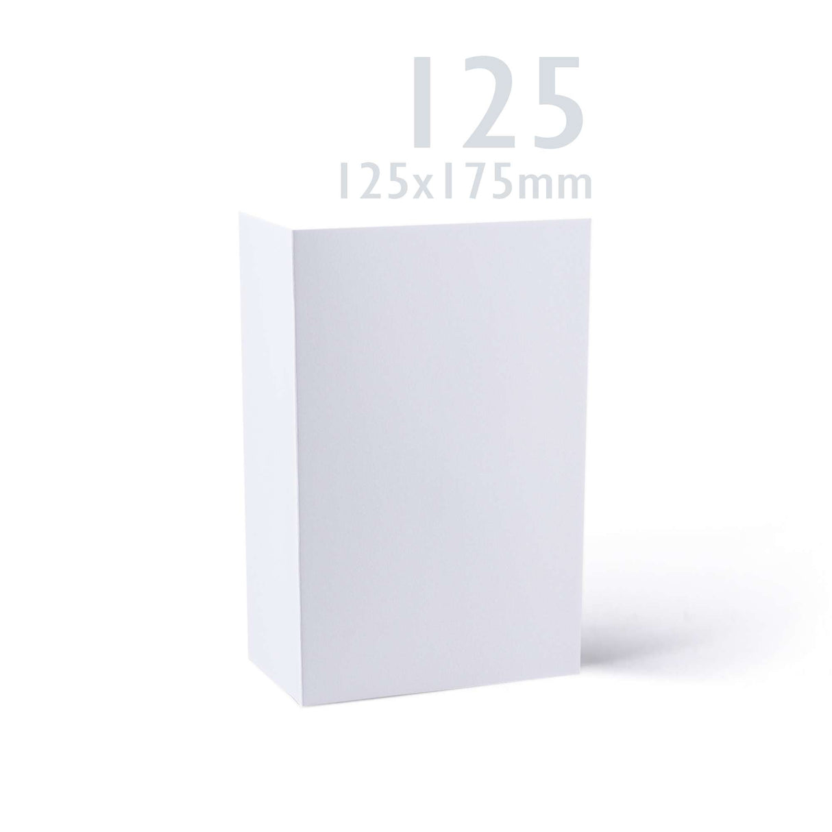 Cartes 300 g/m² et enveloppes blanches 100g/m² à texture lisse – lot