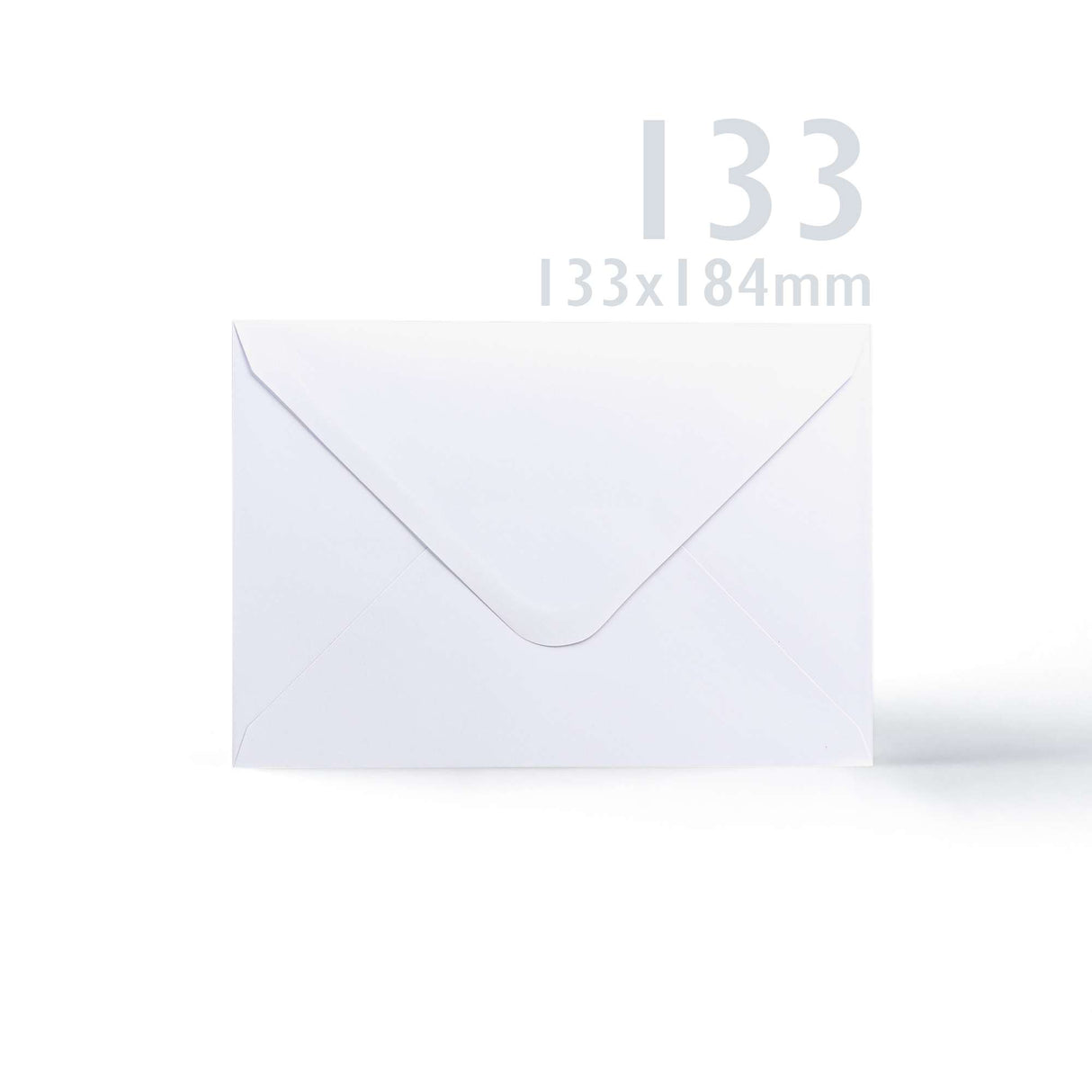 Cartes 300 g/m² et enveloppes blanches 100g/m² à texture lisse – lot
