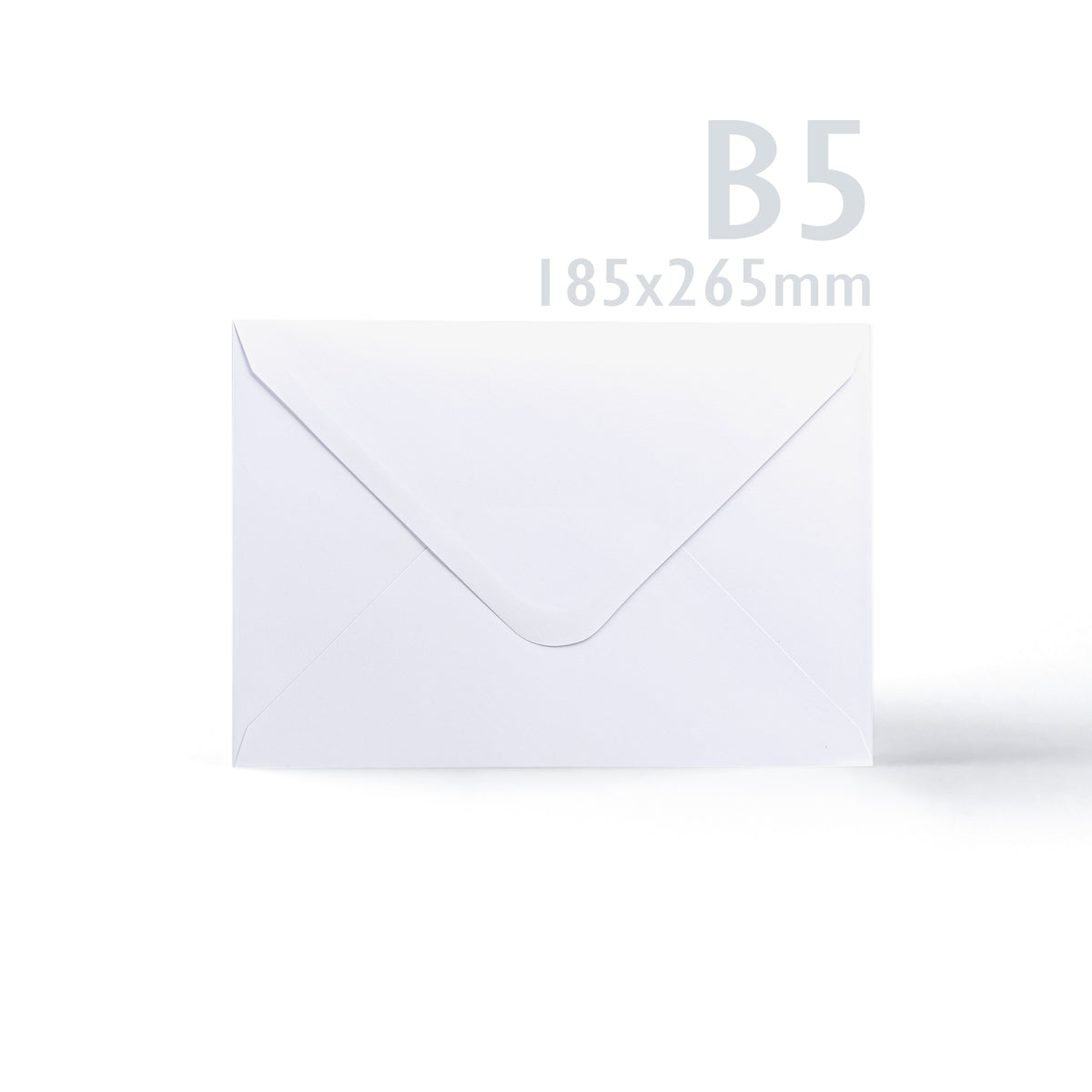 Cartes 300 g/m² et enveloppes blanches 100g/m² à texture lisse – lot
