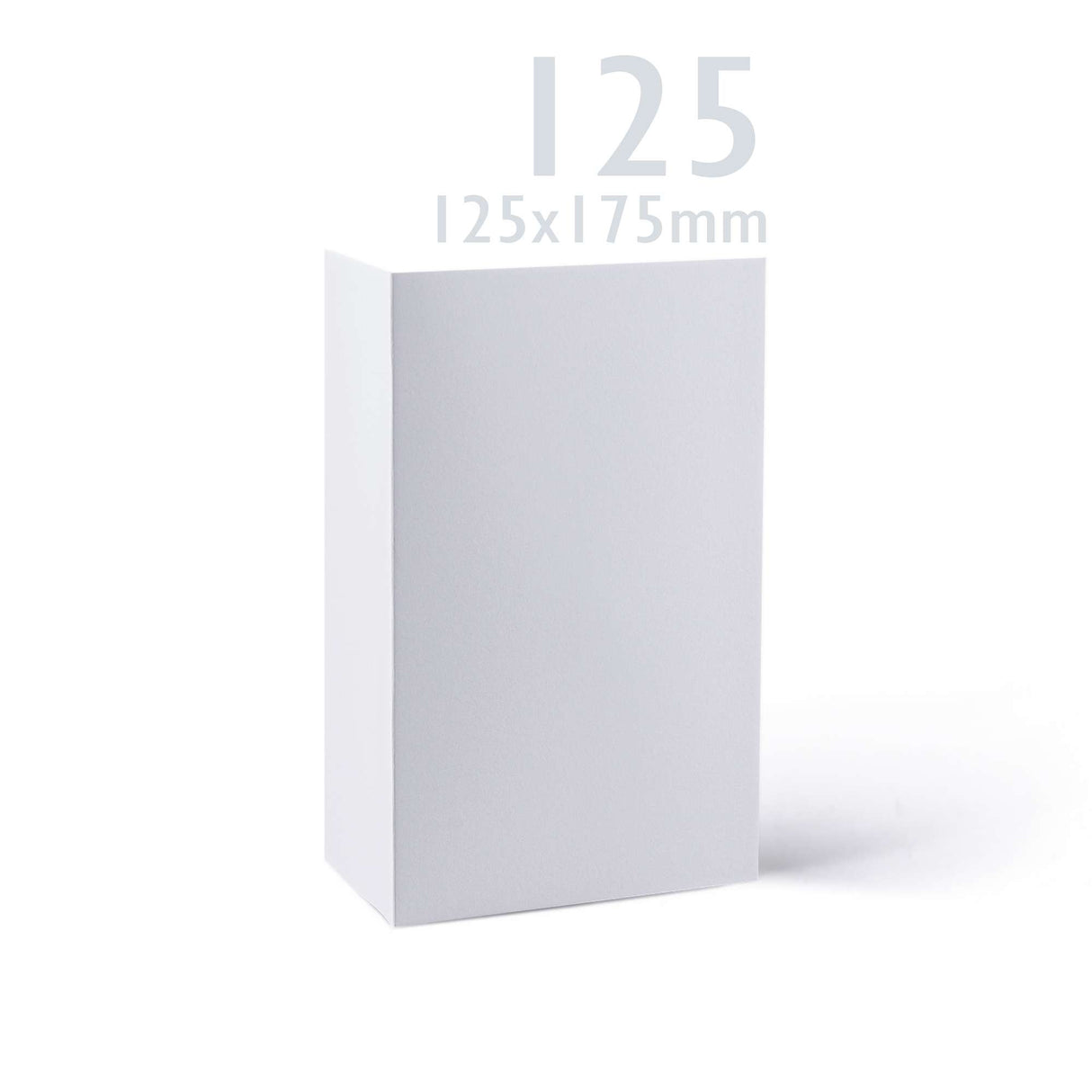 Cartes 300 g/m² et enveloppes blanches 100g/m² à texture lisse – lot