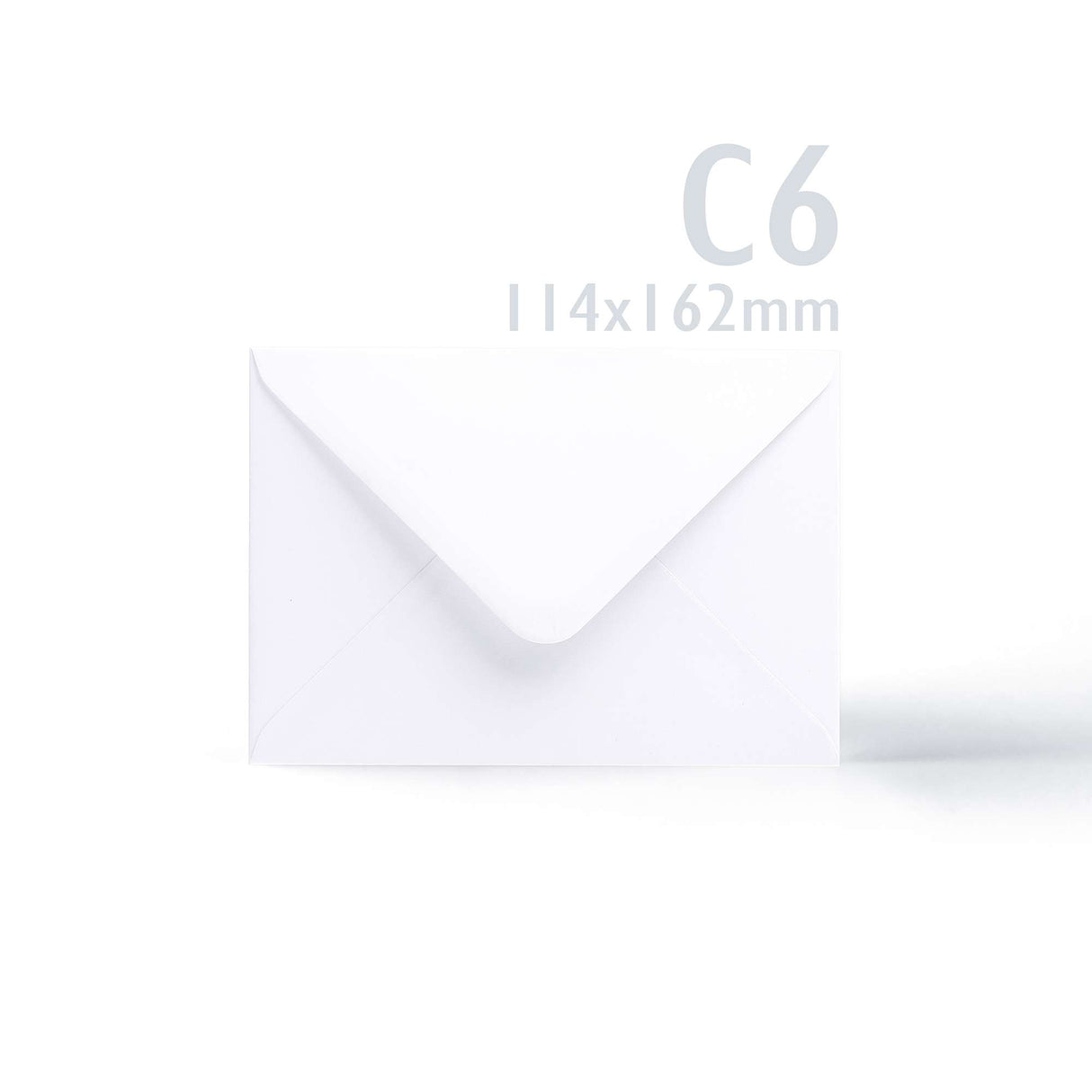 Cartes 300 g/m² et enveloppes blanches 100g/m² à texture lisse – lot