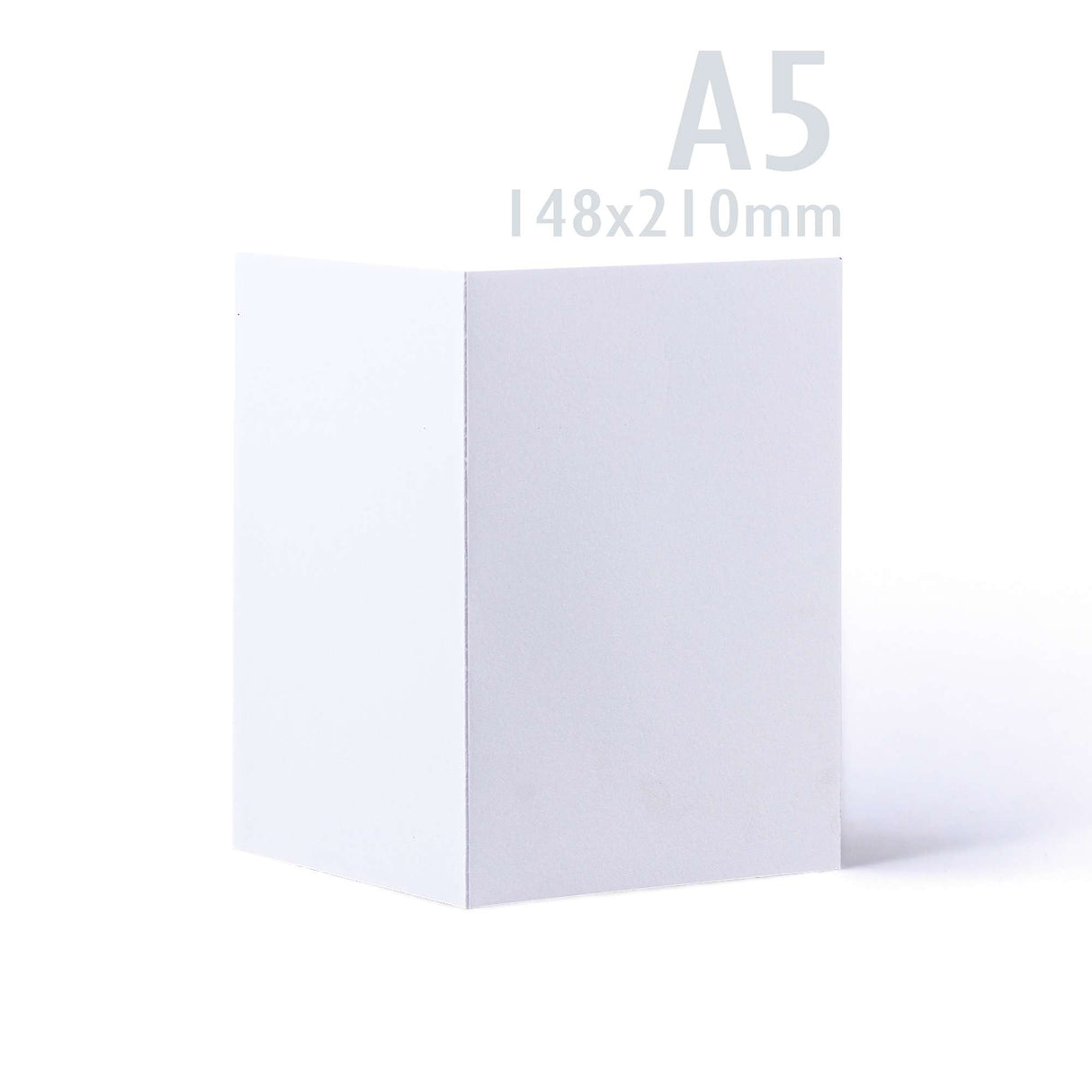 Cartes 300 g/m² et enveloppes blanches 100g/m² à texture lisse – lot