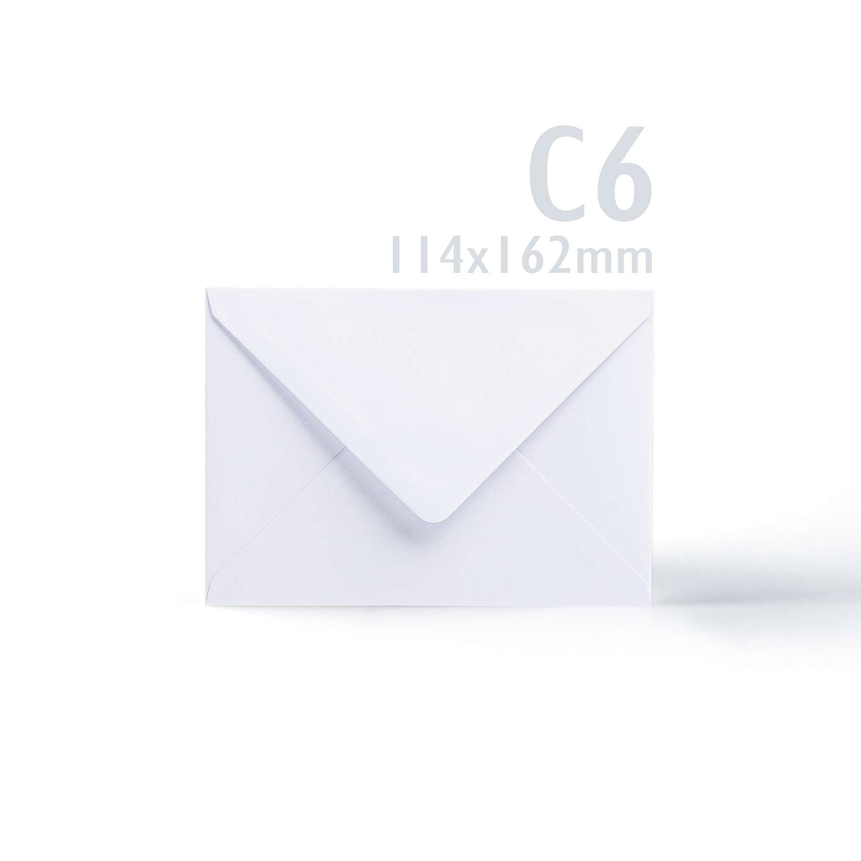 Cartes et enveloppes blanches à bord ondulé – lot
