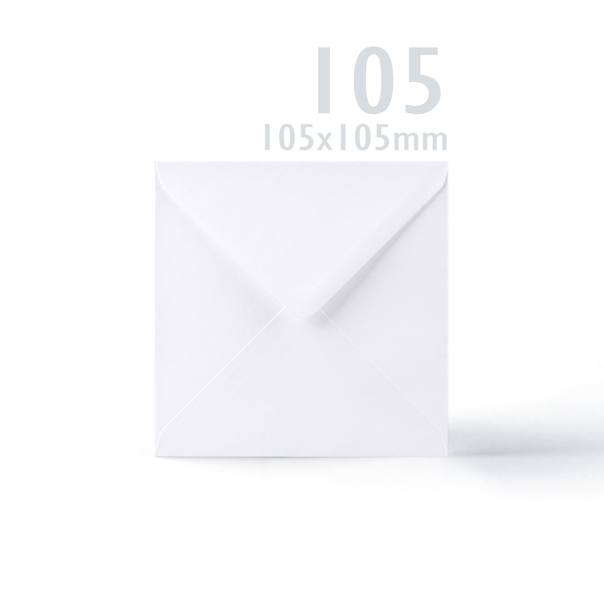 Cartes blanches lisses 250 g/m² et enveloppes 100 g/m² – lot