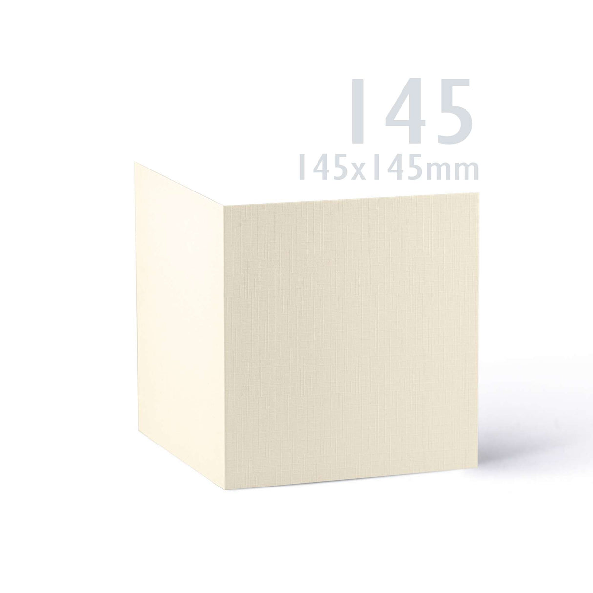 Cartes et enveloppes à texture lin – lot