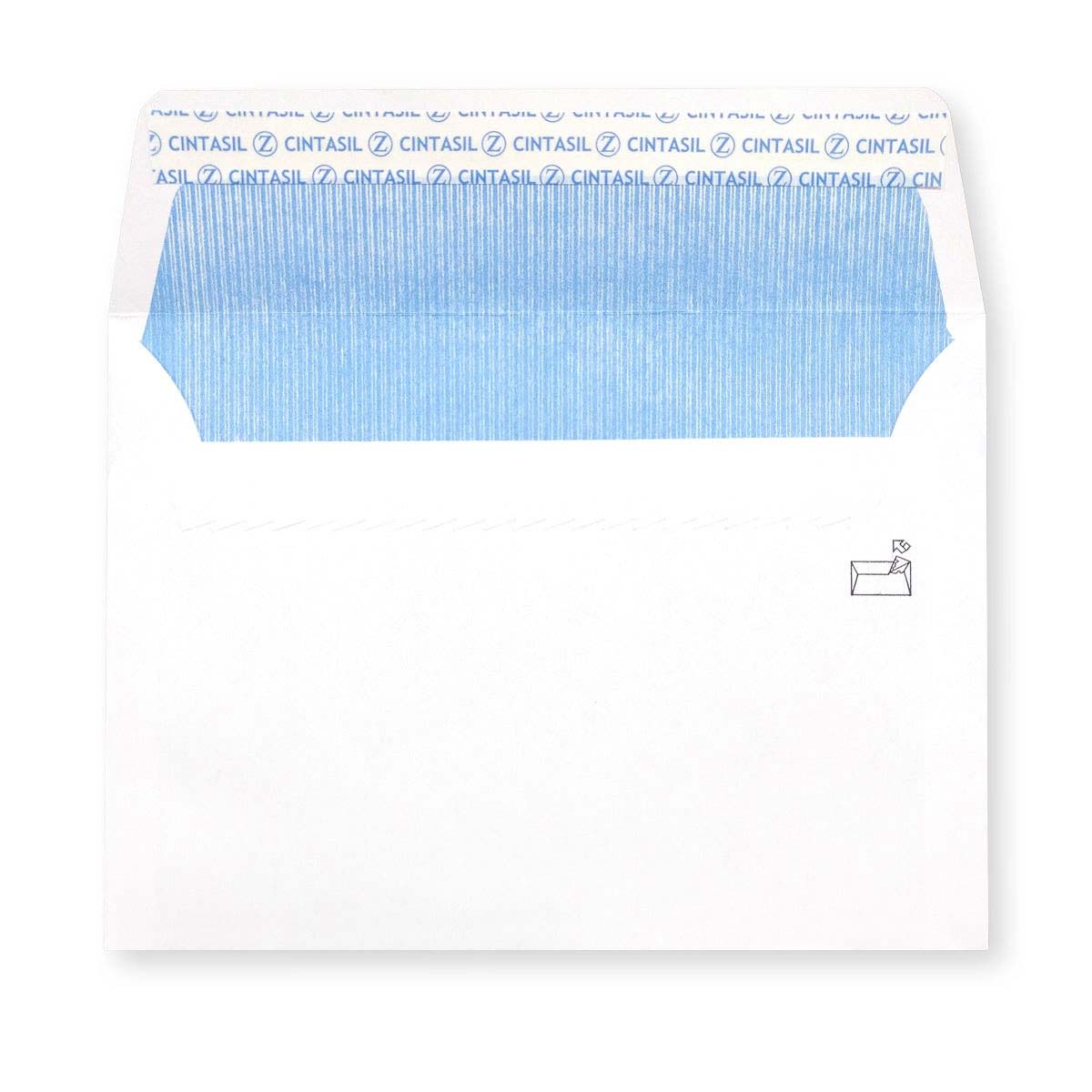 Enveloppe blanche 114x162 mm (C6)