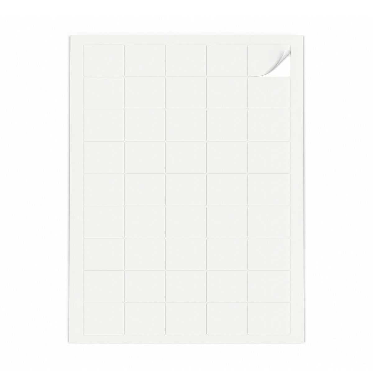 Lots d'étiquettes blanches XS - 100 feuilles