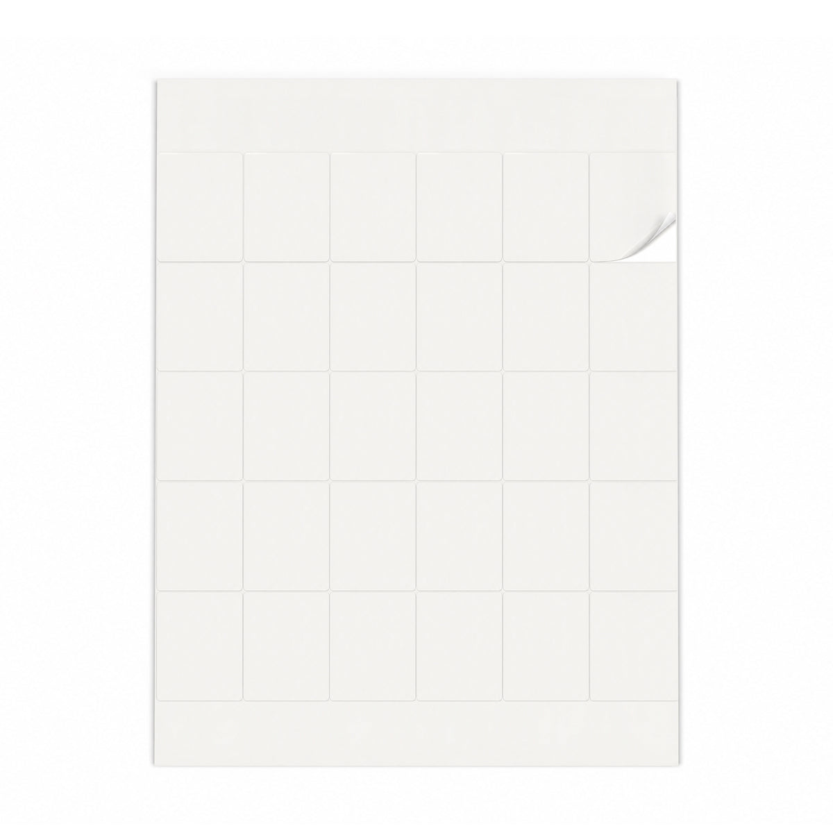Lots d'étiquettes blanches S - 100 feuilles
