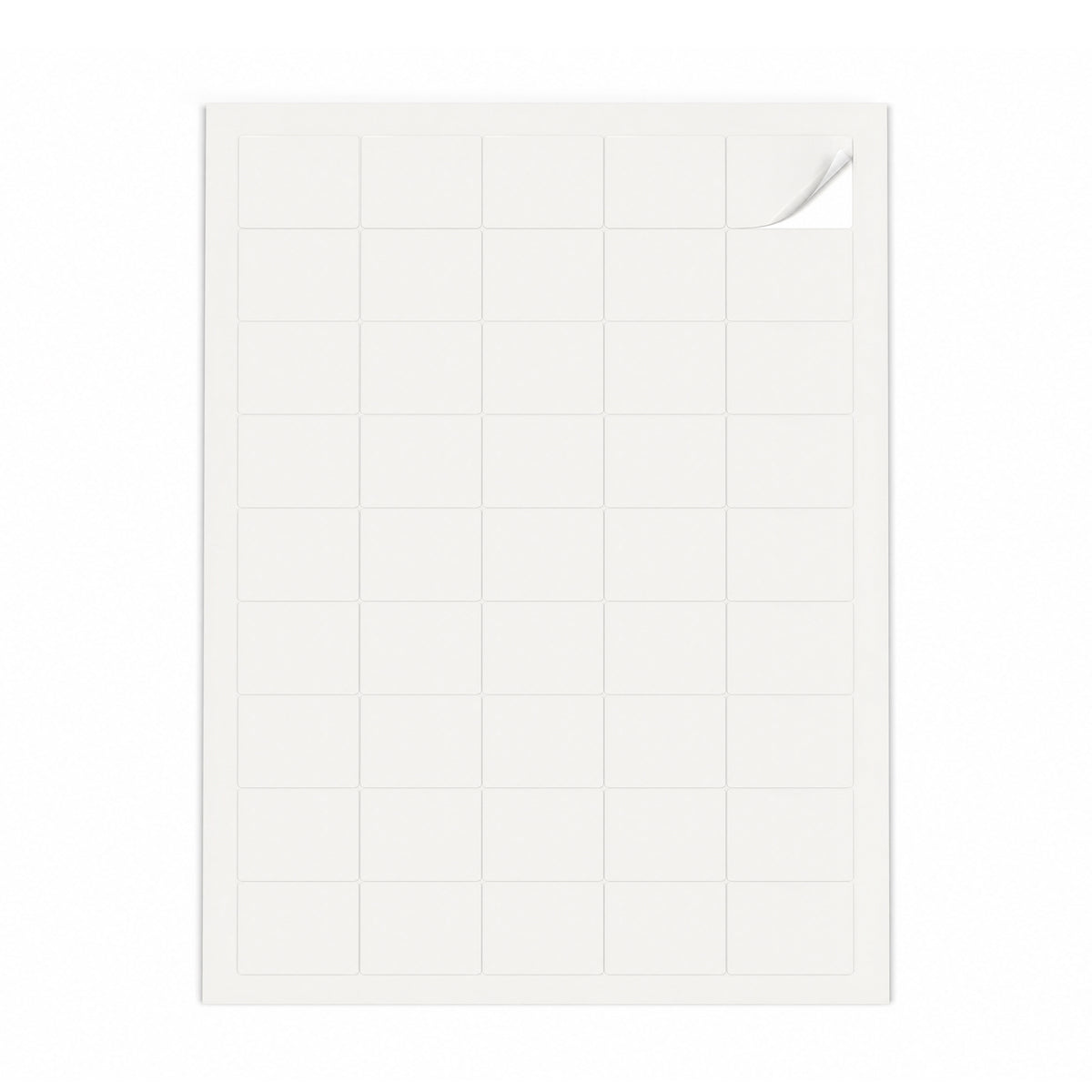 Lots d'étiquettes blanches XS - 100 feuilles