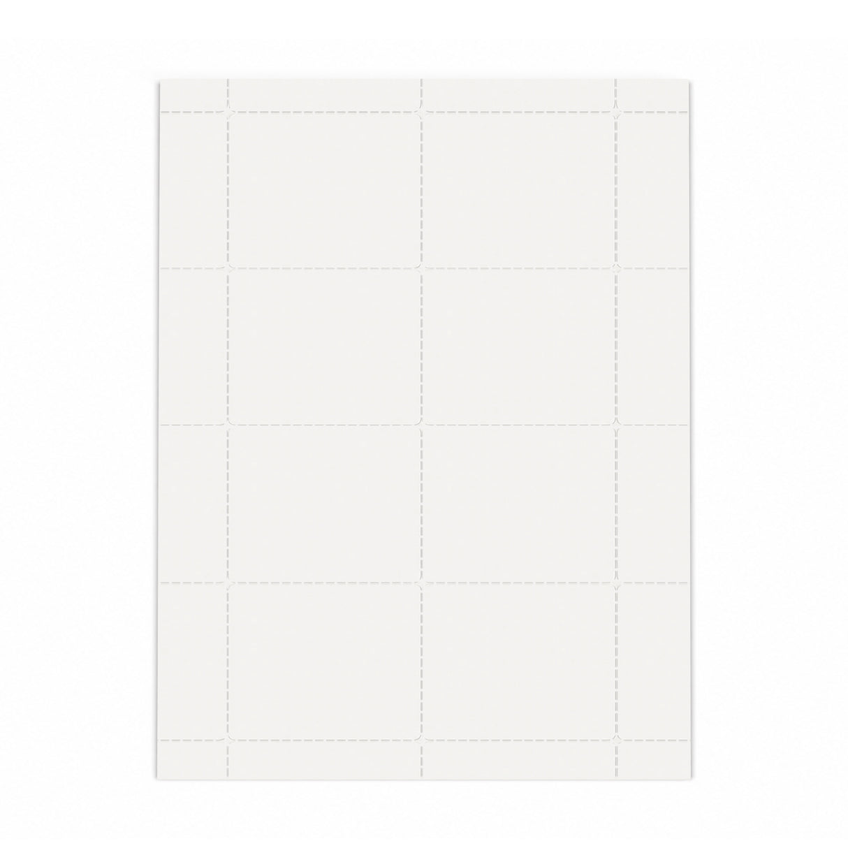 Lots d'étiquettes blanches M - 100 feuilles