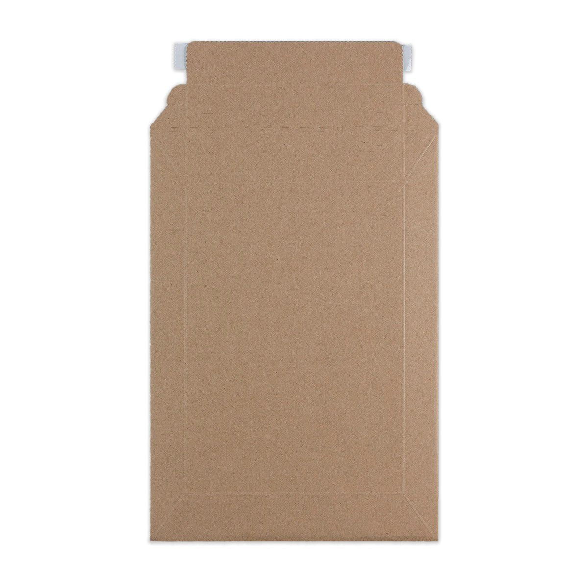 Pochette en carton manille cannelure F 270x185 mm