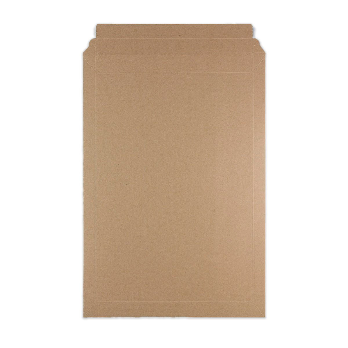 Pochette en carton manille cannelure F 500x340 mm