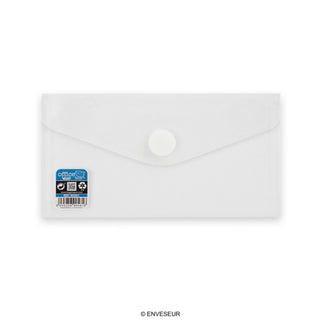 Enveloppes en polypropylène translucide avec fermeture velcro V-LOCK