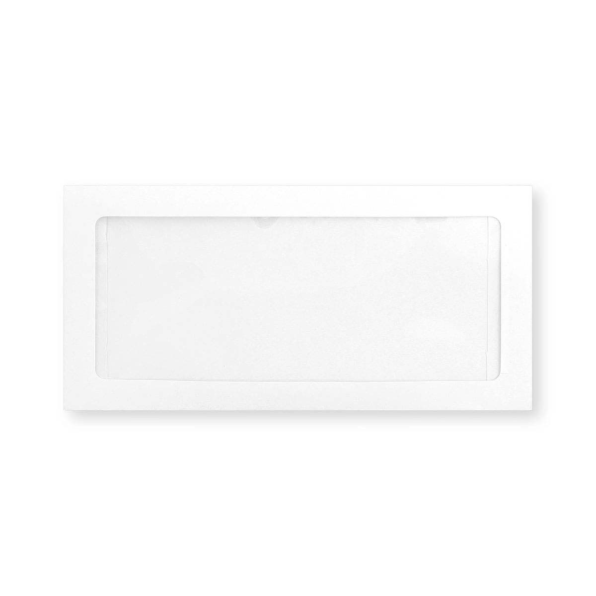 Enveloppe blanche à fenêtre globale 110x220 mm (DL)