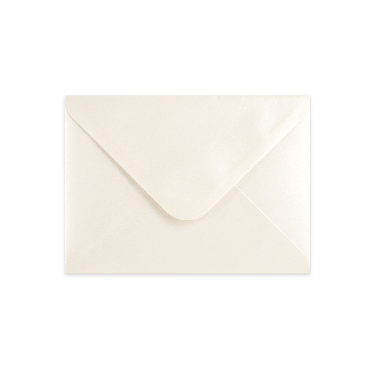 Enveloppe couleur huître - Rabat Pointu 133x184 mm