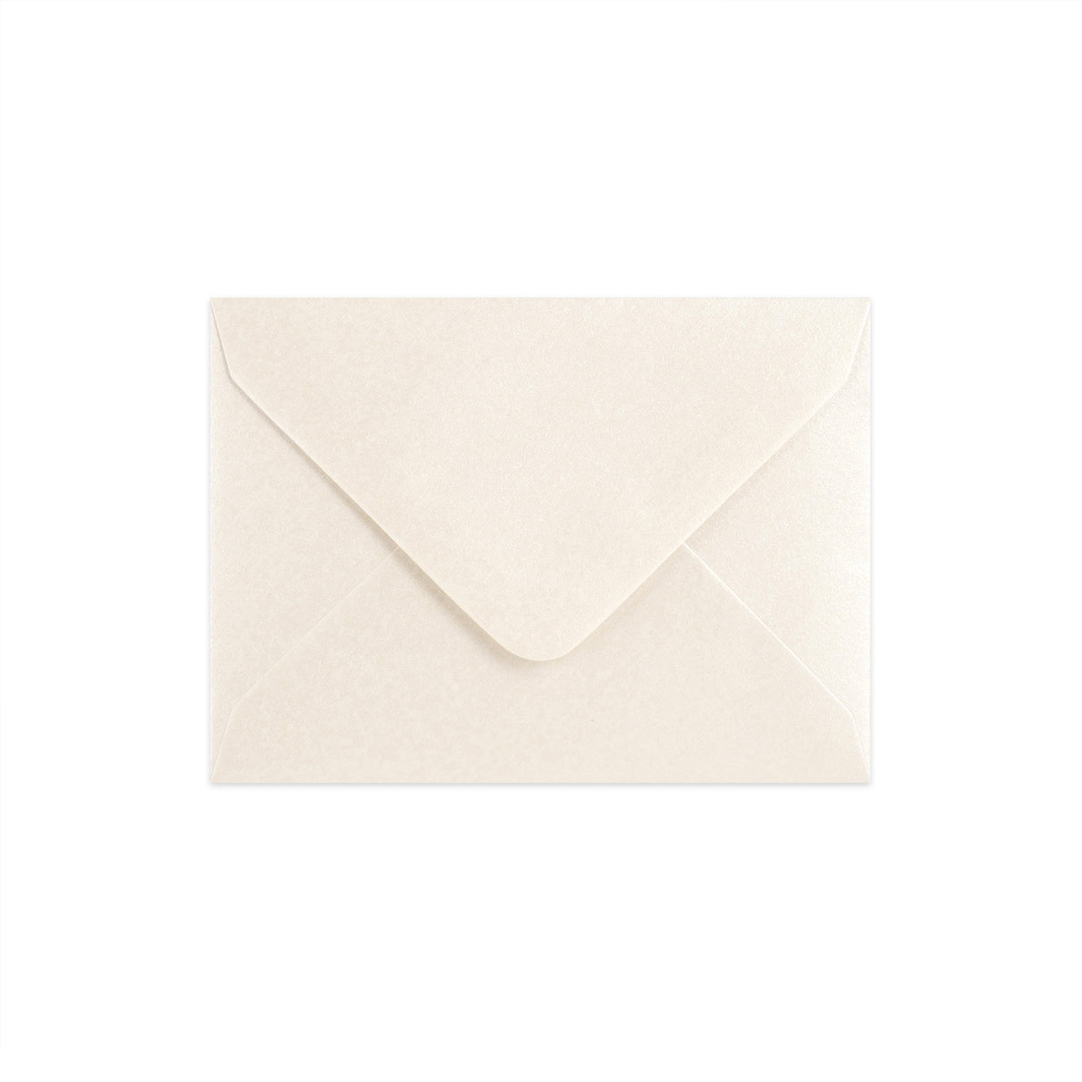 Enveloppe couleur huître - Rabat Pointu 82x113 mm (C7)