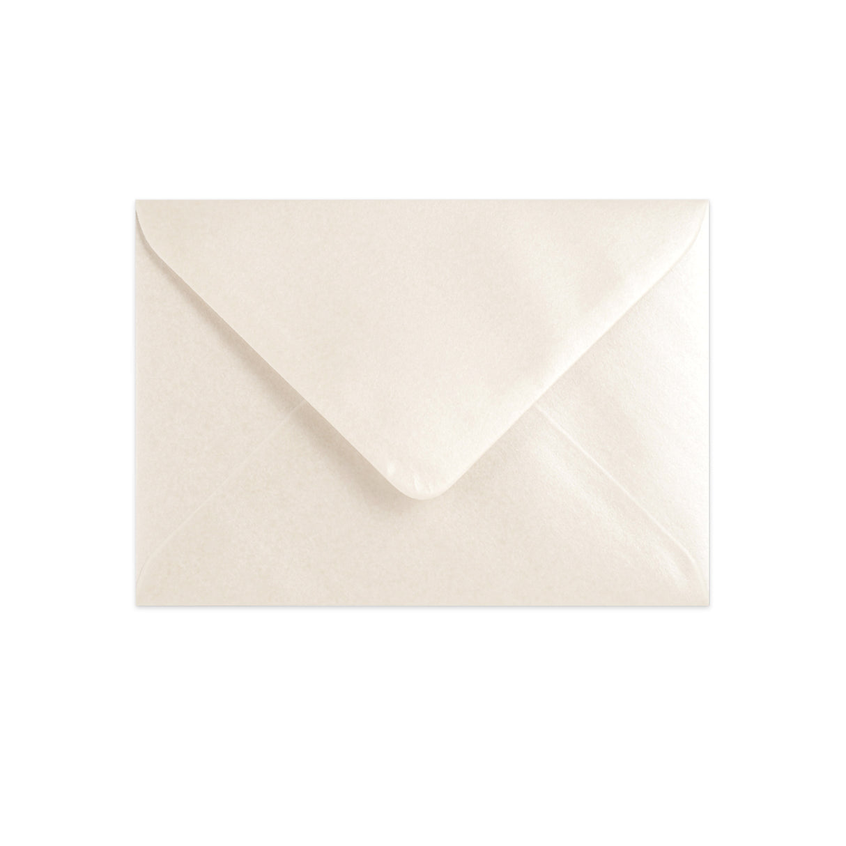 Enveloppe couleur huître - Rabat Pointu 114x162 mm (C6)